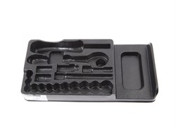 Ложемент для набора торцевых головок 2551MR01, PVC KING TONY 84255110B Tony - фото 681578