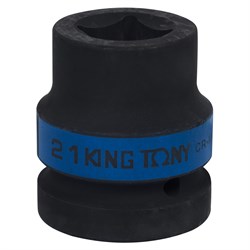 Головка торцевая ударная четырехгранная 1", 21 мм, футорочная KING TONY 851421M TONY - фото 681717