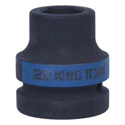 Головка торцевая ударная шестигранная 1", 22 мм KING TONY 853522M TONY - фото 681724