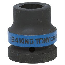Головка торцевая ударная шестигранная 1", 24 мм KING TONY 853524M TONY - фото 681726