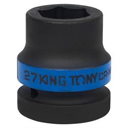 Головка торцевая ударная шестигранная 1", 27 мм KING TONY 853527M TONY - фото 681731