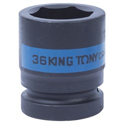 Головка торцевая ударная шестигранная 1", 36 мм KING TONY 853536M TONY - фото 681740
