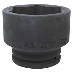 Головка торцевая ударная шестигранная 1&1/2", 120 мм KING TONY 9535C0M TONY - фото 682052