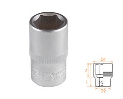 Головка торцевая стандартная шестигранная 1/2", 15 мм AFFIX AF00040015 AF00040015 - фото 682415