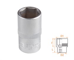 Головка торцевая стандартная шестигранная 1/2", 16 мм AFFIX AF00040016 AF00040016 - фото 682416