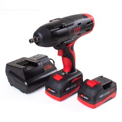 Гайковерт аккумуляторный ударный 1/2", 1220 Нм, 18 В, 4 предмета, кейс MIGHTY SEVEN DW-18502 SEVEN - фото 683074