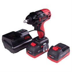 Гайковерт аккумуляторный ударный 1/2", 813 Нм, 18 В, 4 предмета, кейс MIGHTY SEVEN DW-401A SEVEN - фото 683076