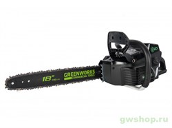 Пила цепная аккумуляторная GD-82 82V GREENWORKS GD82CS50 Greenworks 2001607 - фото 684250