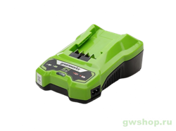 Зарядное устройство 24V (4 А) GREENWORKS G24C4 Greenworks 2946407 - фото 685484