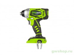 Гайковерт ударный аккумуляторный 24V GREENWORKS G24IW Greenworks 3801207 - фото 685826