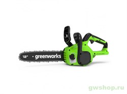 Пила цепная аккумуляторная 24V GREENWORKS GD24CS30K4 с АКБ 4 АЧ и ЗУ Greenworks 2007007UB - фото 686821