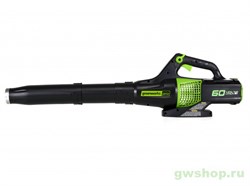 Воздуходув бесщеточный аккумуляторный GD-60 60V GREENWORKS GD60ABK4 c АКБ 4АЧ и ЗУ Greenworks 2401307UB - фото 687427