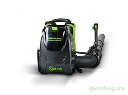 Воздуходув ранцевый аккумуляторный GD-82 82V GREENWORKS GC82BPBK5 c АКБ 5АЧ и ЗУ Greenworks 2402507UB - фото 687439