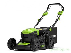 Газонокосилка аккумуляторная Самоходная G-MAX 40V GREENWORKS GD40LM46SPK6X Greenworks 2506807UF - фото 687868