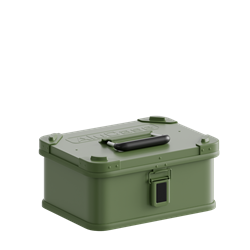 Алюминиевый ящик AluCase 40835-green 13 л (аналог ZARGES) - фото 689370