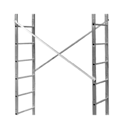 Вышка тура Алюмет ВТ12 (дополнительная секция 2 м) ВТ121612040 - фото 689481