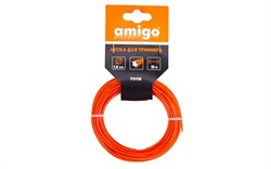 Леска для триммеров Amigo 70116 1,6 мм звезда 15 м - фото 691755
