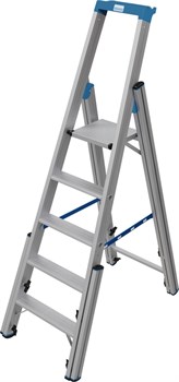 Стремянка Krause Stabilo Professional 5 ступеней, односторонняя телескопическая 134936 - фото 692196