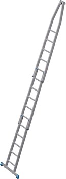 Лестница Krause 842350 для чистки стекол (набор из 3-х частей), 15 перекладин, вставная - фото 692357