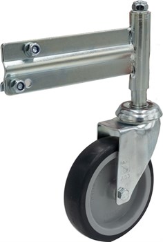 Ролик без тормоза для лестницы с платформой 5 ступ. Krause 820587 - фото 692470