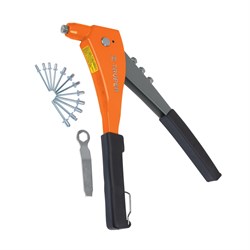 Заклепочник профессиональный Truper RE-9X и 60 заклепок 17961 - фото 694265