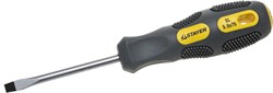 Шлицевая отвертка Stayer Professional-Max Grip SL5.5 75мм 2580-05-075 G - фото 82177
