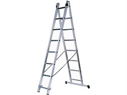 Универсальная двухсекционная лестница Зубр 2х8 38821-08 - фото 96228