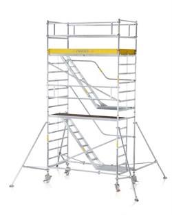 Алюминиевая вышка-тура Zarges Z600 4,5м 53023 - фото 98788