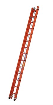 Диэлектрическая выдвижная лестница Zarges Z600 с тросом 2х16 41276 - фото 98969
