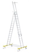 Алюминиевая трехсекционная лестница Zarges Z600 41346