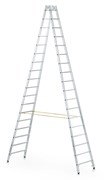 Двухсторонняя алюминиевая стремянка Zarges Z600 2x18 40320