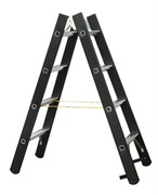 Двухсторонняя анодированная стремянка Zarges Z600 2x4 41189