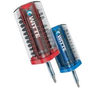 Набор бит Witte Probit-Box 11 Bitflex TIN PH/PZ + битодержатель 27781