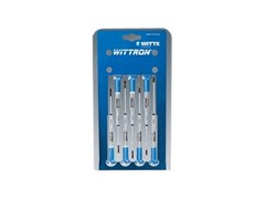 Набор прецизионных отверток Witte Wittron шлиц 7 шт в блистере 89341