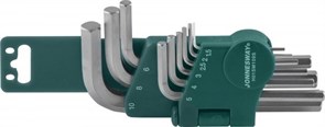 Набор шестигранных ключей Jonnesway 10 предметов H01SM109S