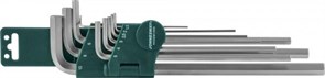 Набор шестигранных ключей Jonnesway Extra Long 9 предметов H02SM109SL