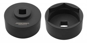 Торцевая головка Jonnesway 3/4"DR, 80 мм, для демонтажа крышки шкворня передней подвески грузовых автомобилей VOLVO FH12 AN040213