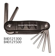 Набор шестигранников Super-Ego на клипсе с размерами 1.5-2.5-3-4-5-6мм B40121300