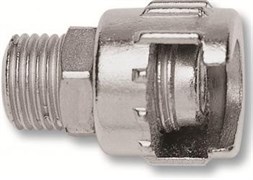 Переходник байонет с гайкой GAV 47A/2 360/2 М3/8" блистер 38963