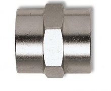 Переходник 1225/3 280/5 F1/4*F1/4" цилиндр. муфта