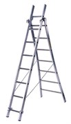 Двухсекционная лестница-стремянка Centaure PET 5+6 342206