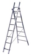 Двухсекционная лестница-стремянка Centaure PET 9+10 342210