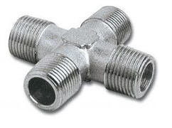 Переходник 1262/2 (блистер) крест MMMM 1/4"
