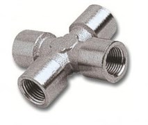Переходник 1254/4 250/4 крест FFFF 1/2"