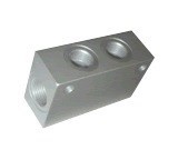 Переходник - блок BL6084/5 2x3/8" 2x1/4"