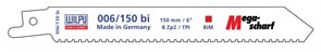 Полотно для сабельной пилы Wilpu 006/200 bi универсальное 1852000005