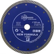 Алмазный отрезной диск Турбо 200x22,23 мм Trio-Diamond T105