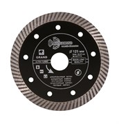 Алмазный отрезной диск Турбо 125x22,23 мм Trio-Diamond GUT712