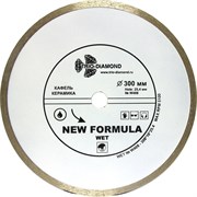 Сплошной алмазный отрезной диск 300x25,4 мм Trio-Diamond W408