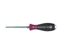 29150 Wiha Отвертка MicroFinish Phillips со сквозным шестигранным жалом и массивным стальным набалдашником PH2 x 100 mm (серия 5534)